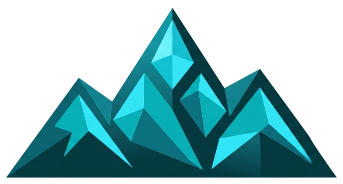 Pixel Summit Mountain Emblem